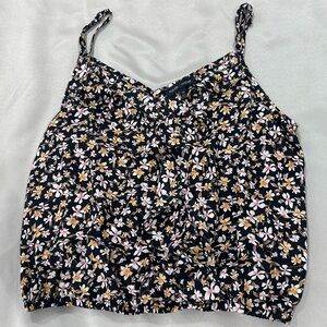 Blouse with flowers